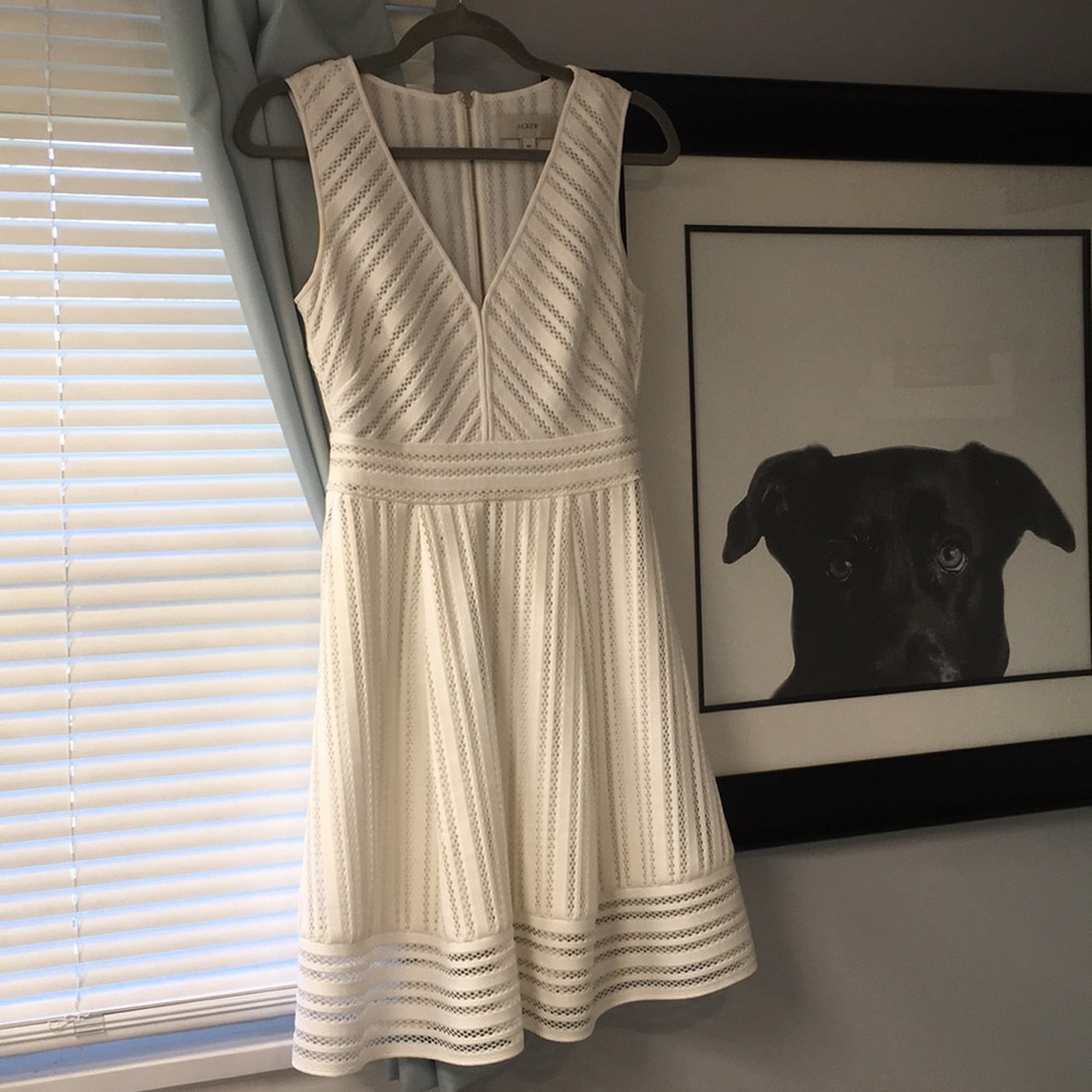 White J Crew Dress